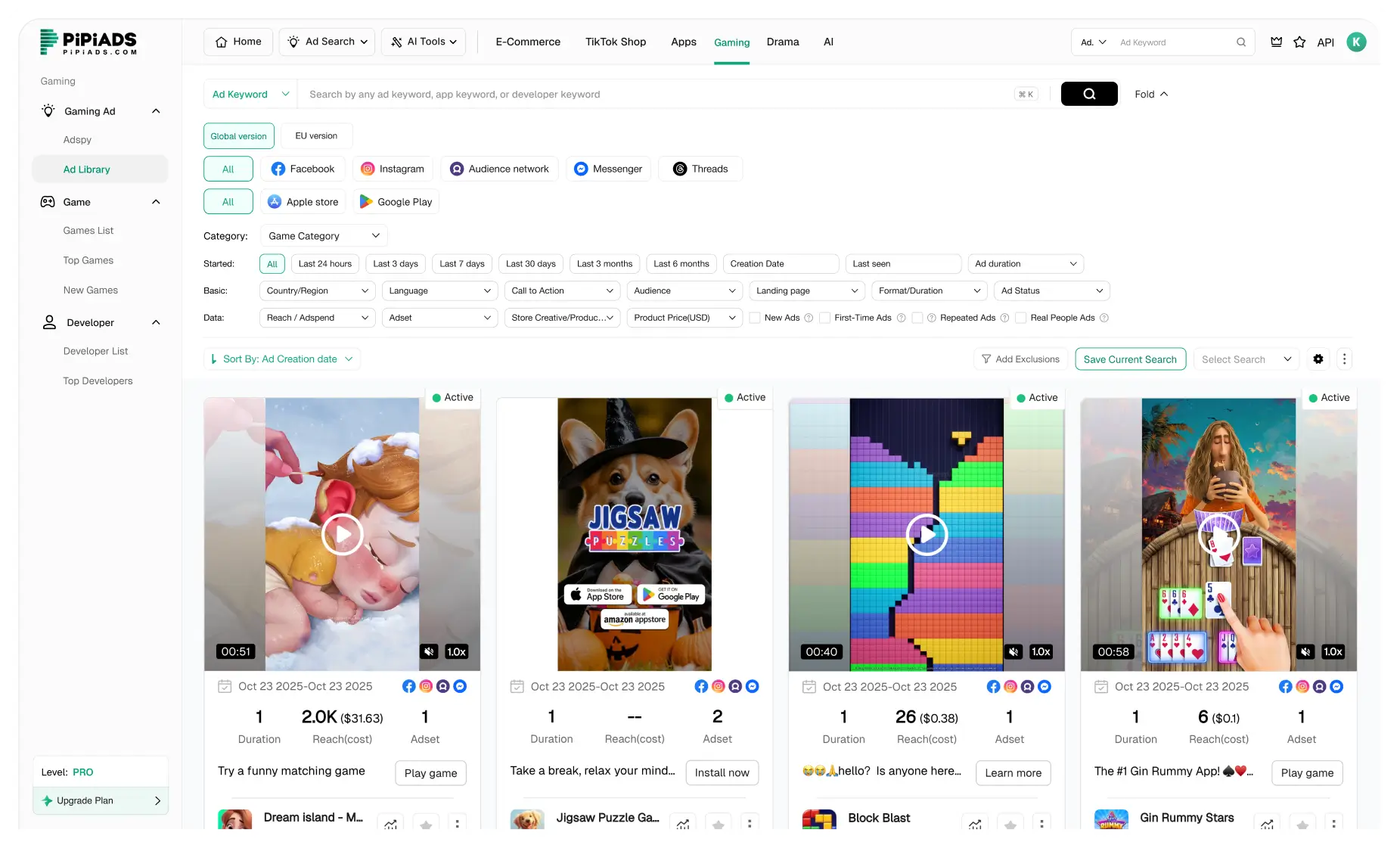 Semua Iklan Meta Game