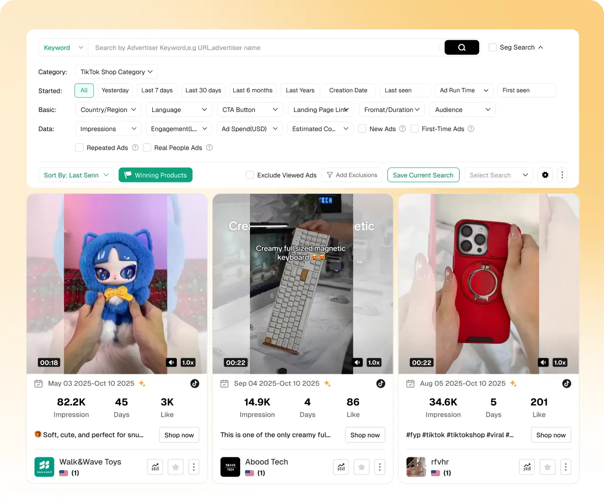 Find Winning TikTok Shop Products
